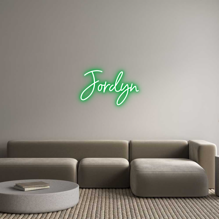 Custom Neon: Jordyn