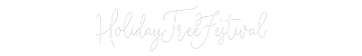 Custom Neon: Holiday Tree ...