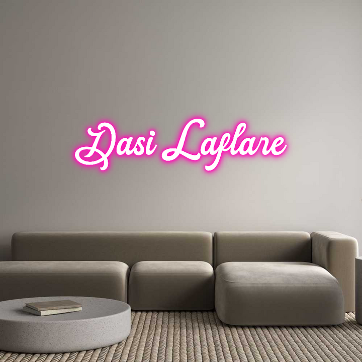 Custom Neon: Dasi Laflare
