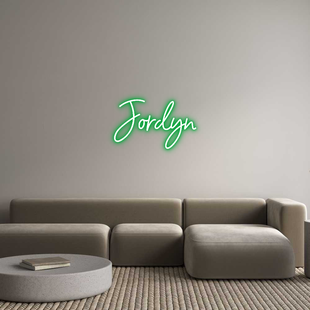 Custom Neon: Jordyn