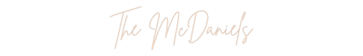 Custom Neon: The McDaniels