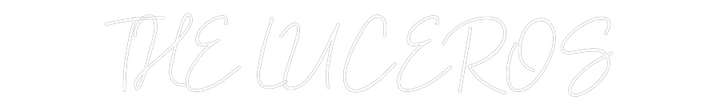 Custom Neon: THE LUCEROS