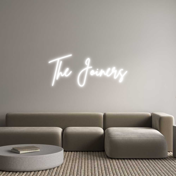 Custom Neon: The Joiners