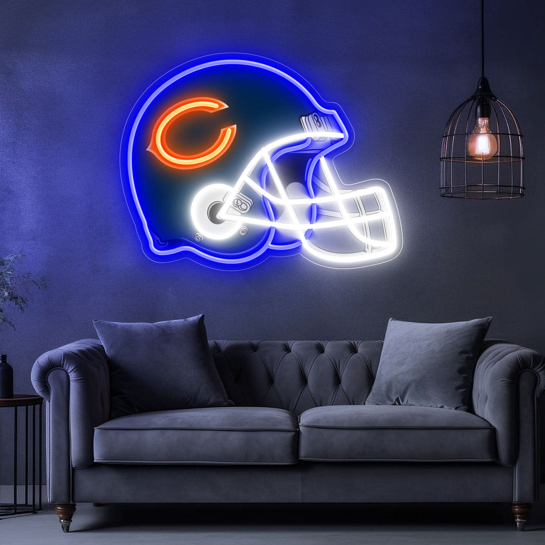 SELICOR Neon Helmet  Signs