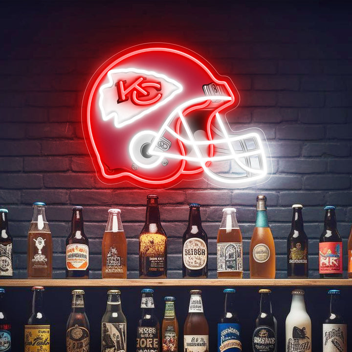 SELICOR Neon Helmet  Signs