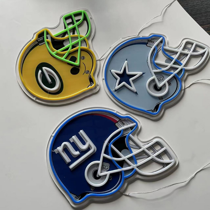 SELICOR Neon Helmet  Signs