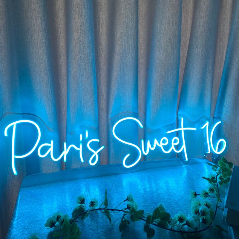 Selicor Bright Neon Signage for 16th Birthday