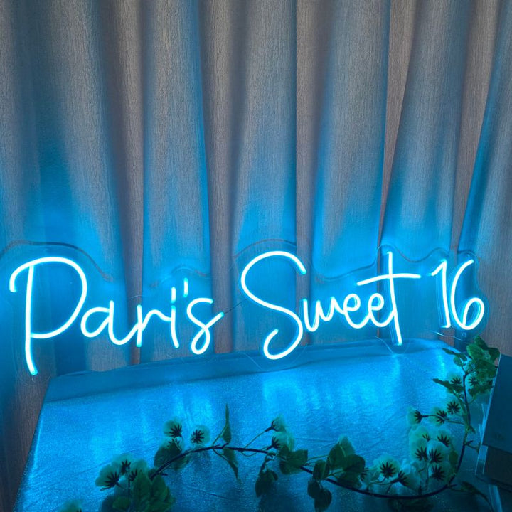 Selicor Bright Neon Signage for 16th Birthday