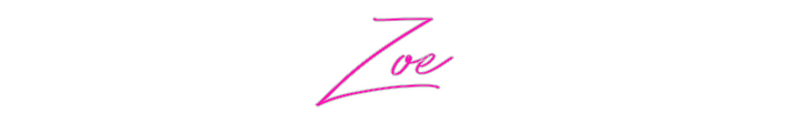 Custom Neon: Zoe