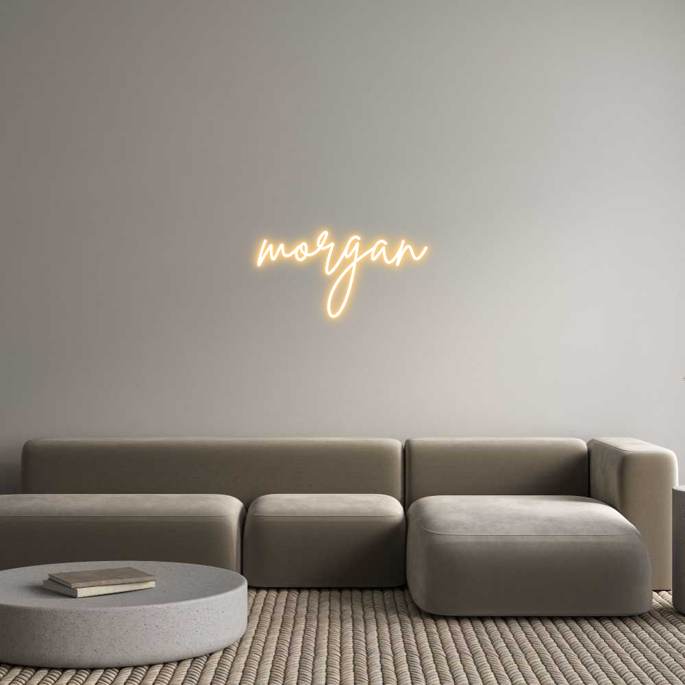 Custom Neon: morgan