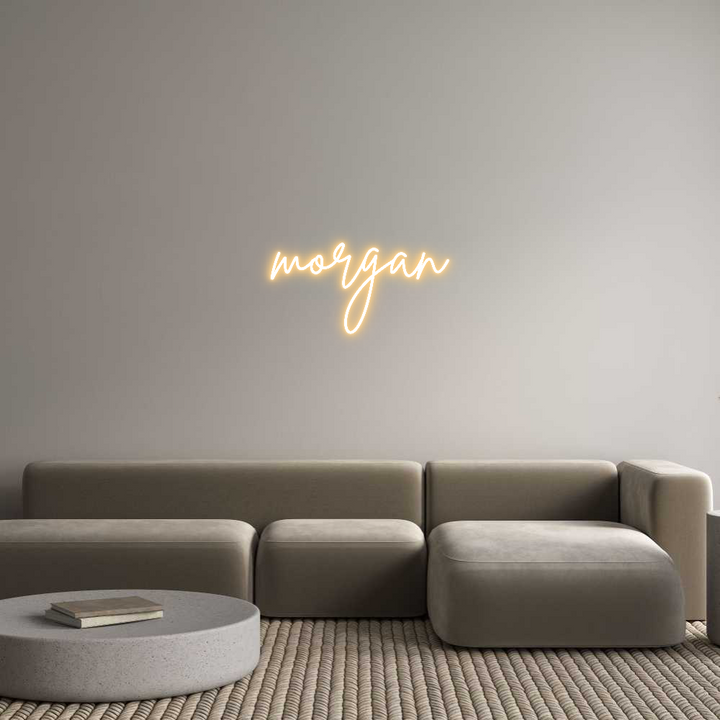 Custom Neon: morgan