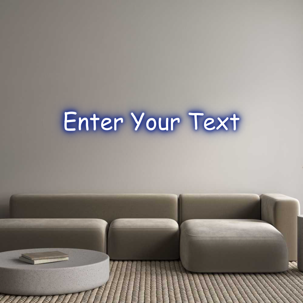 Custom Neon: Enter Your Text