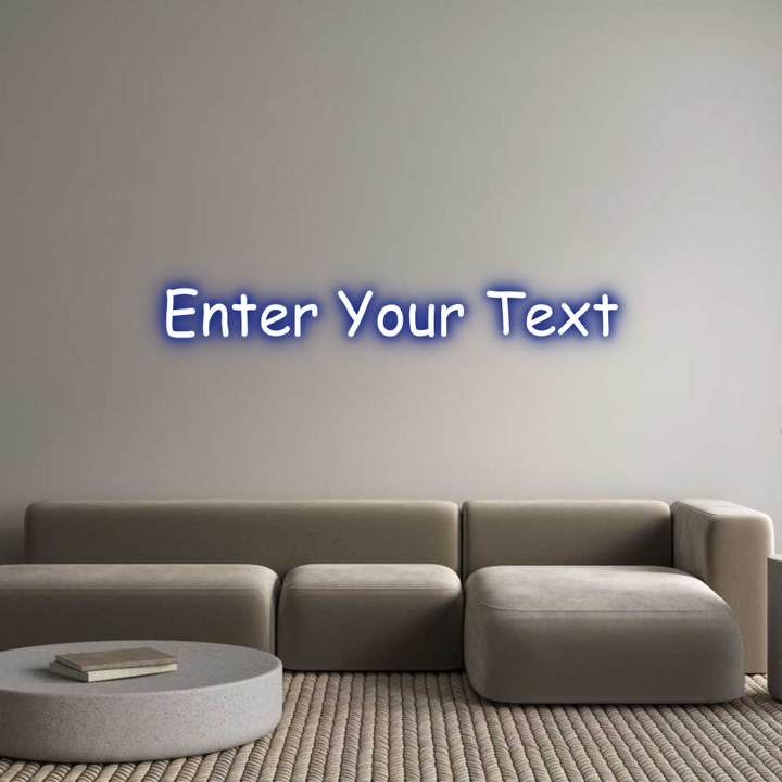 Custom Neon: Enter Your Text