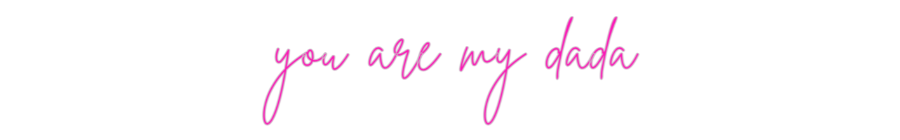 Custom Neon: you are my dada