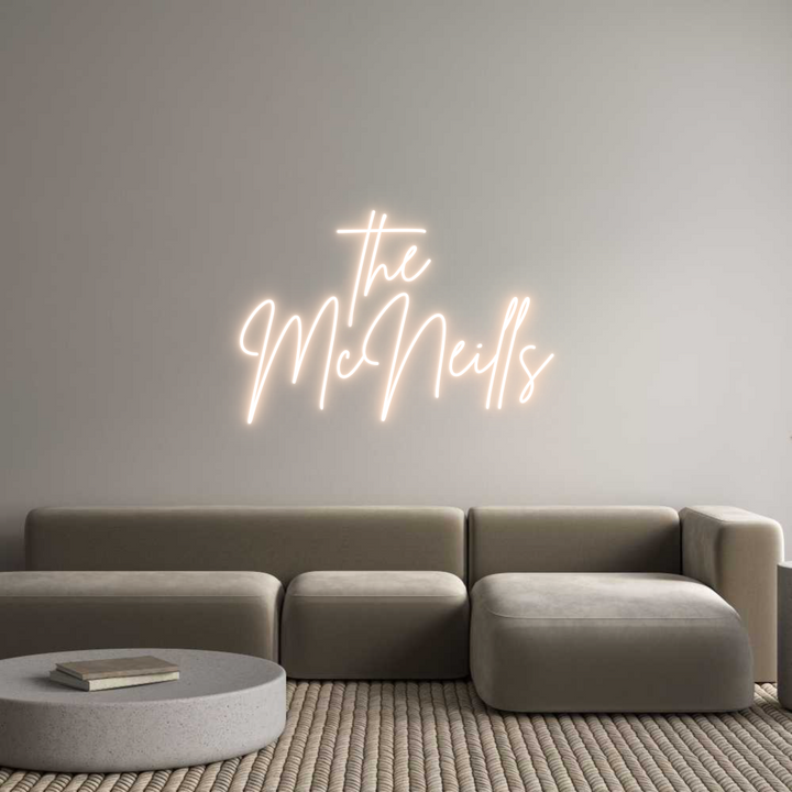 Custom Neon: the 
McNeills
