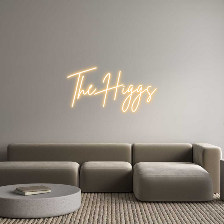Custom Neon: The Higgs