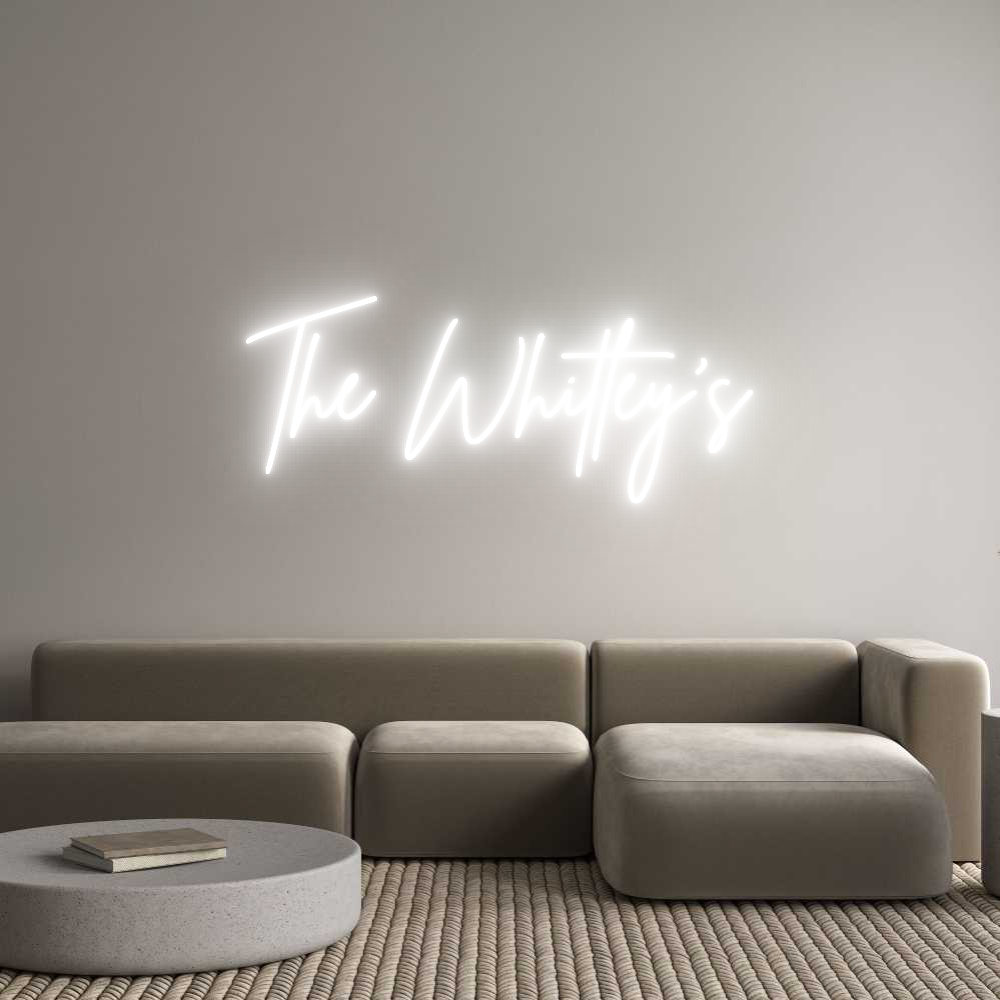 Custom Neon: The Whitley's