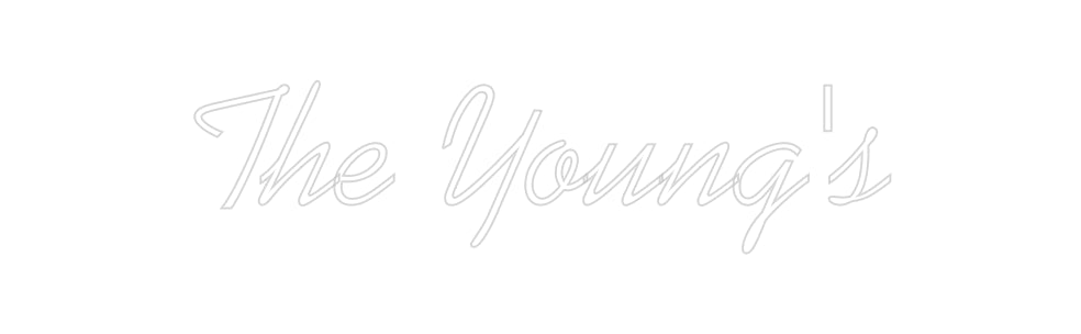 Custom Neon: The Young's