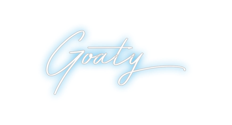 Custom Neon: Goaty