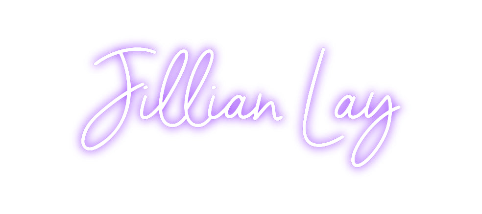 Custom Neon: Jillian Lay