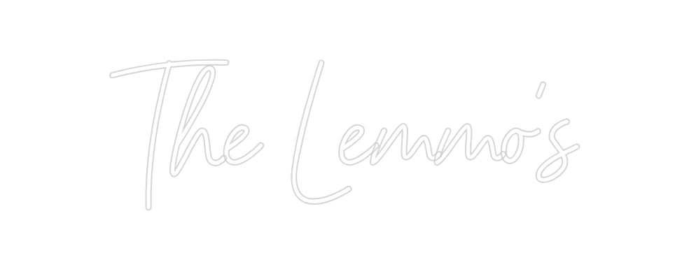 Custom Neon: The Lemmo's