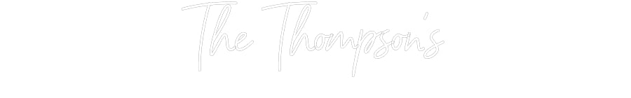 Custom Neon: The Thompson’s