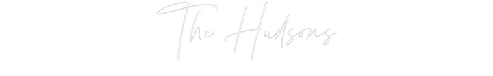 Custom Neon: The Hudsons