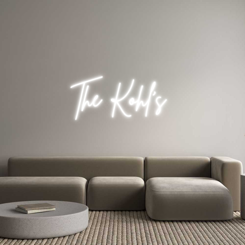 Custom Neon: The Kohl’s