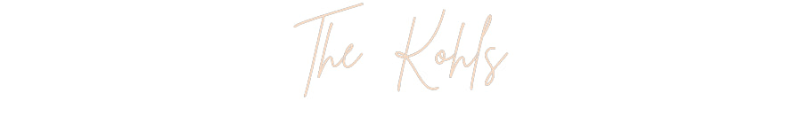 Custom Neon: The Kohls