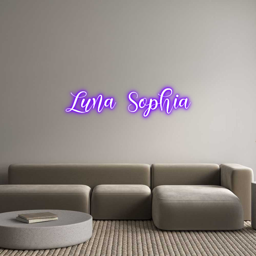 Custom Neon: Luna Sophia