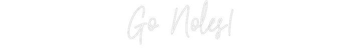 Custom Neon: Go Noles!