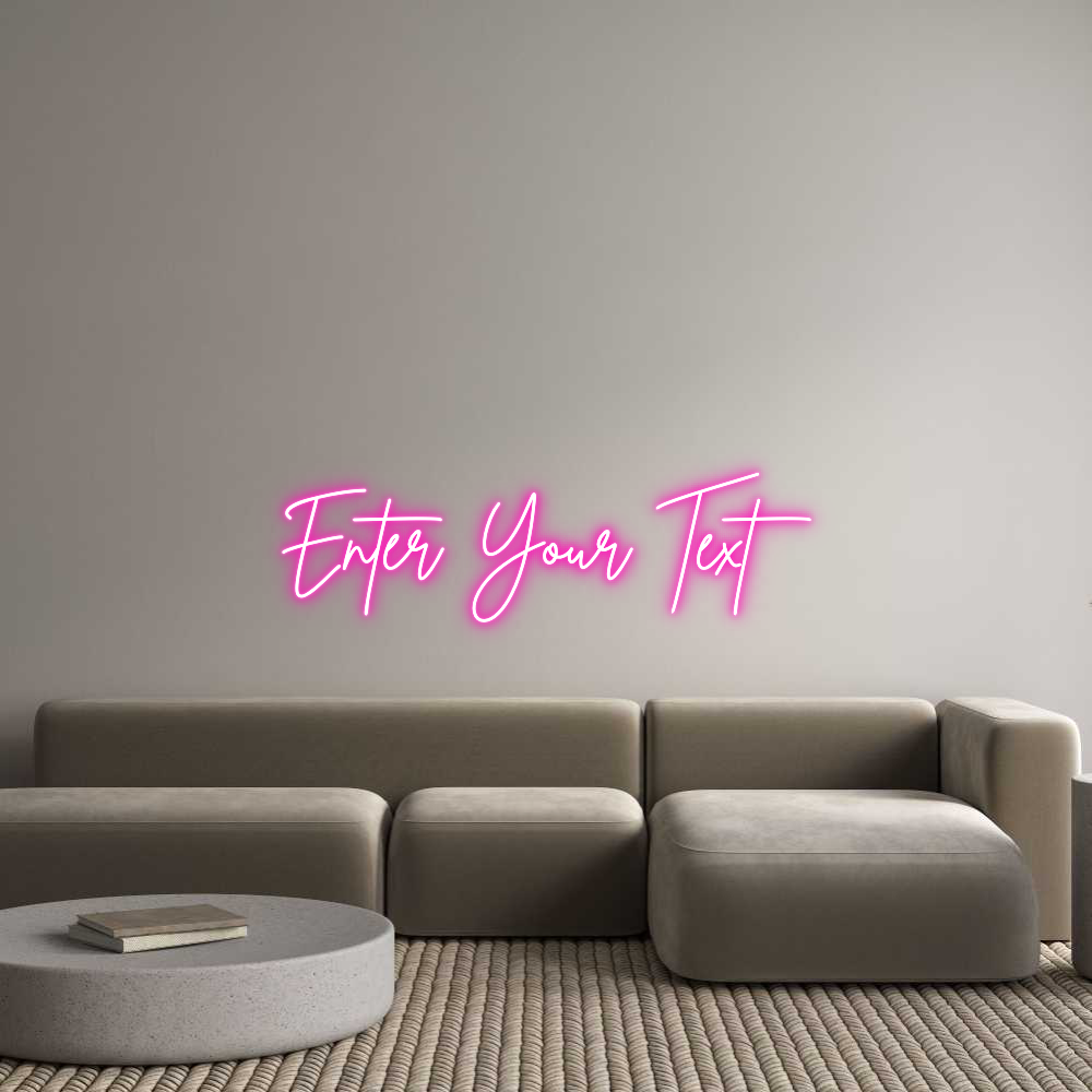 Custom Neon: Enter Your Text