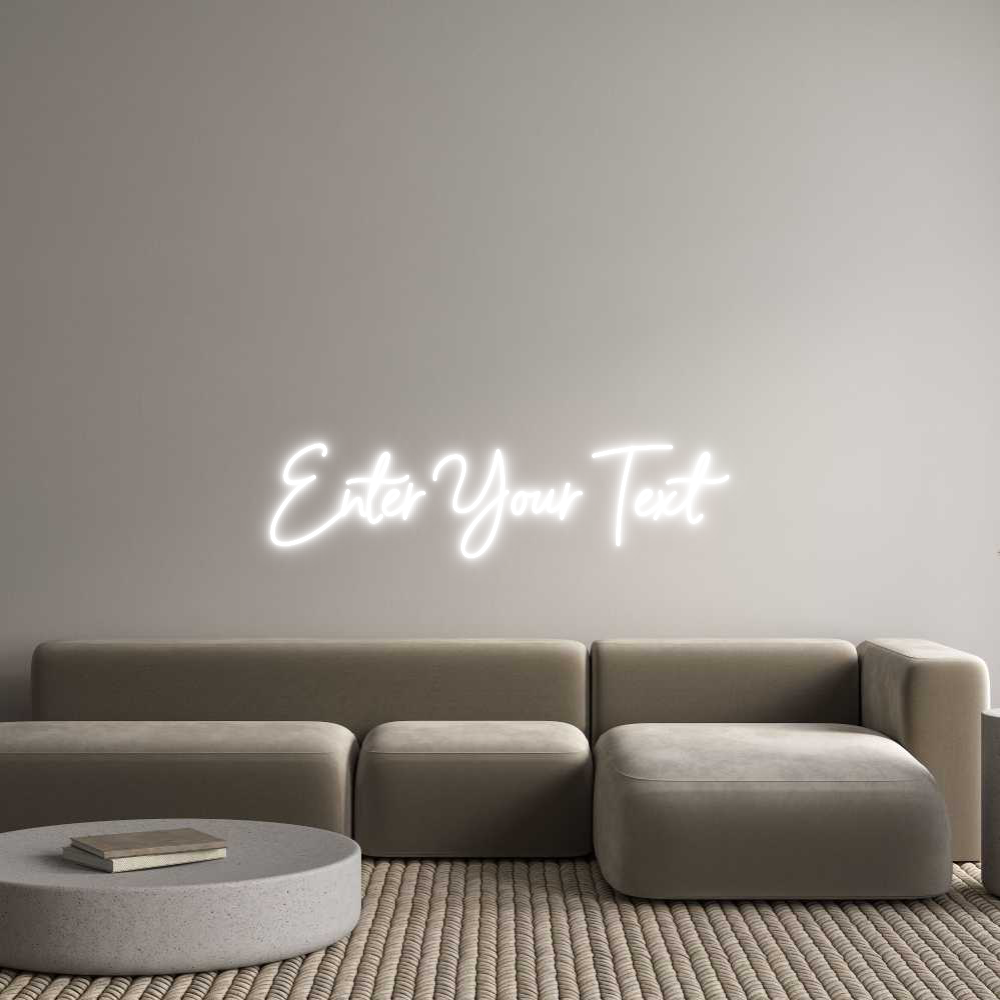 Custom Neon: Enter Your Text