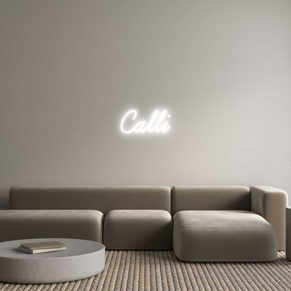 Custom Neon: Calli