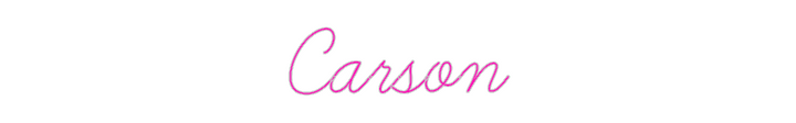 Custom Neon: Carson
