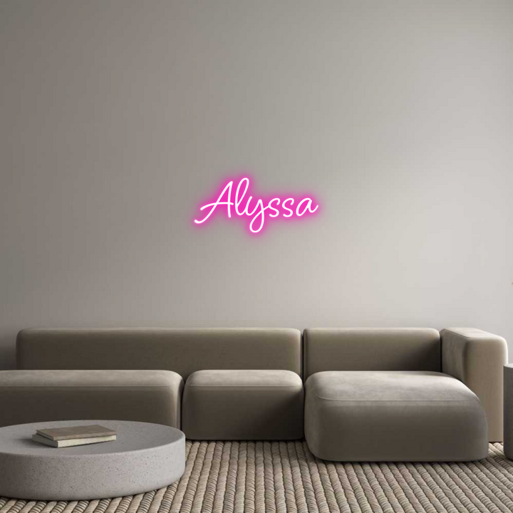 Custom Neon: Alyssa