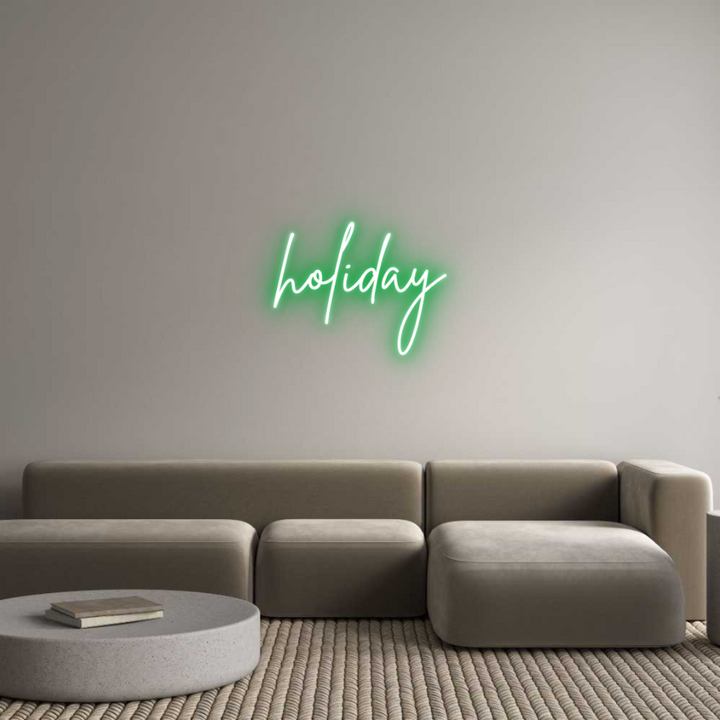 Custom Neon: holiday
