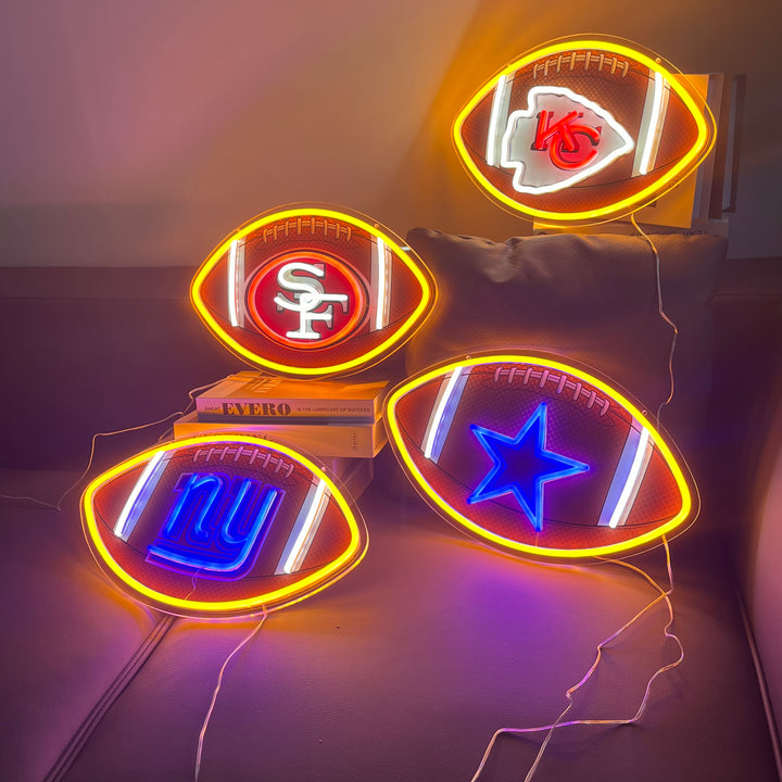 SELICOR Football Neon Signs