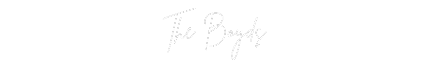 Custom Neon: The Boyds