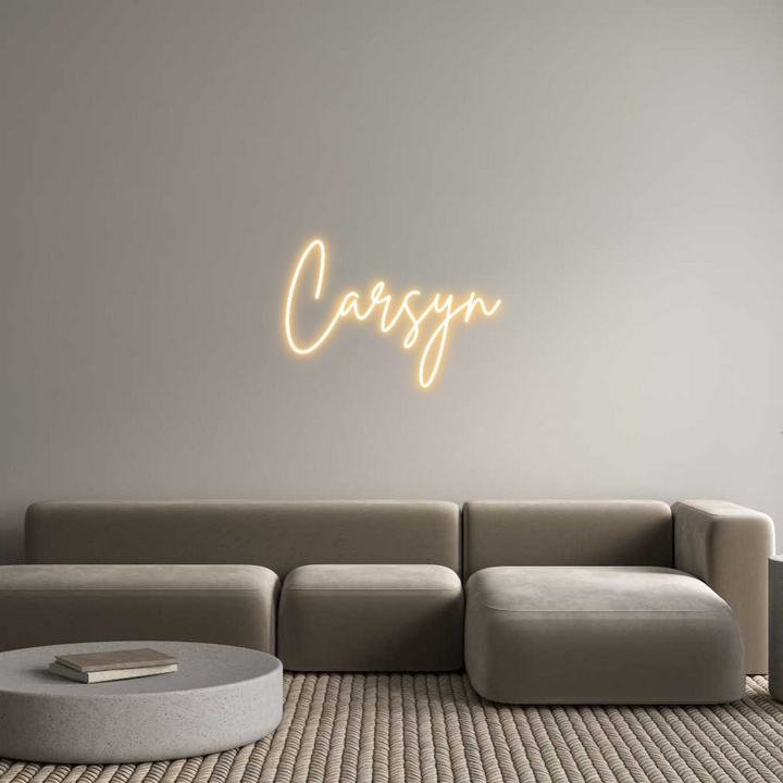 Custom Neon: Carsyn