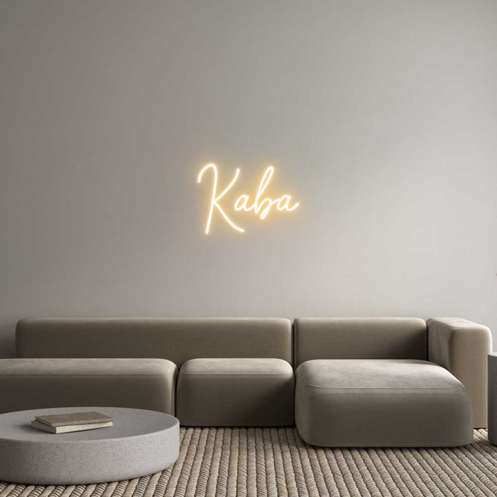 Custom Neon: Kaba