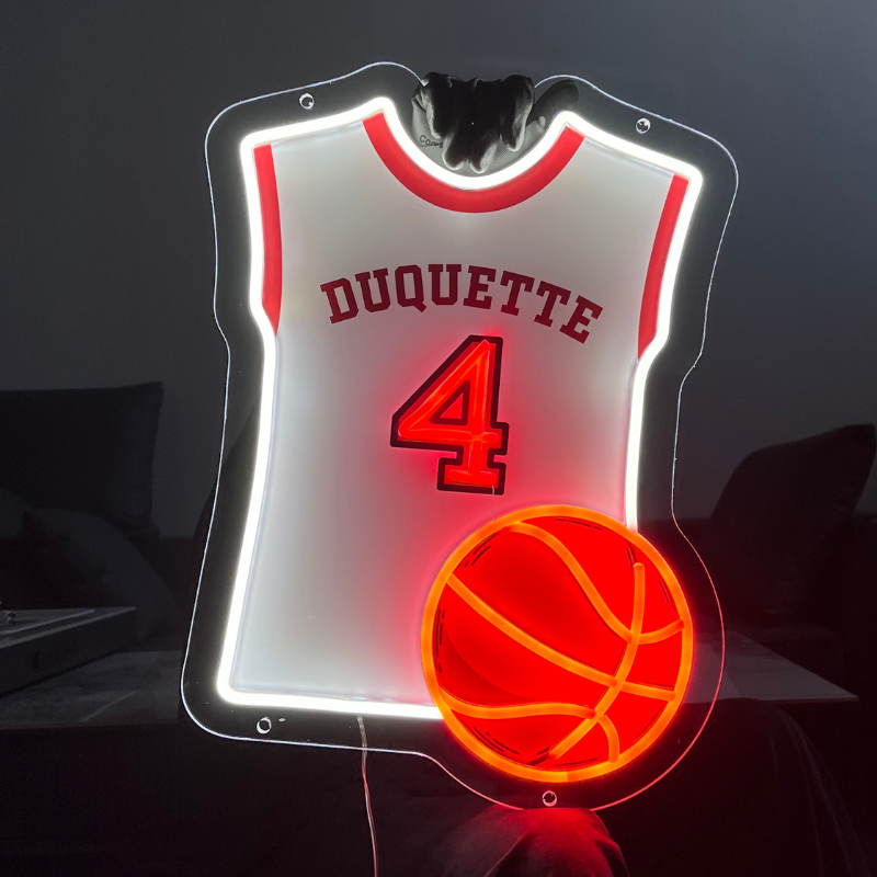 SELICOR Custom Neon Jersey Signs