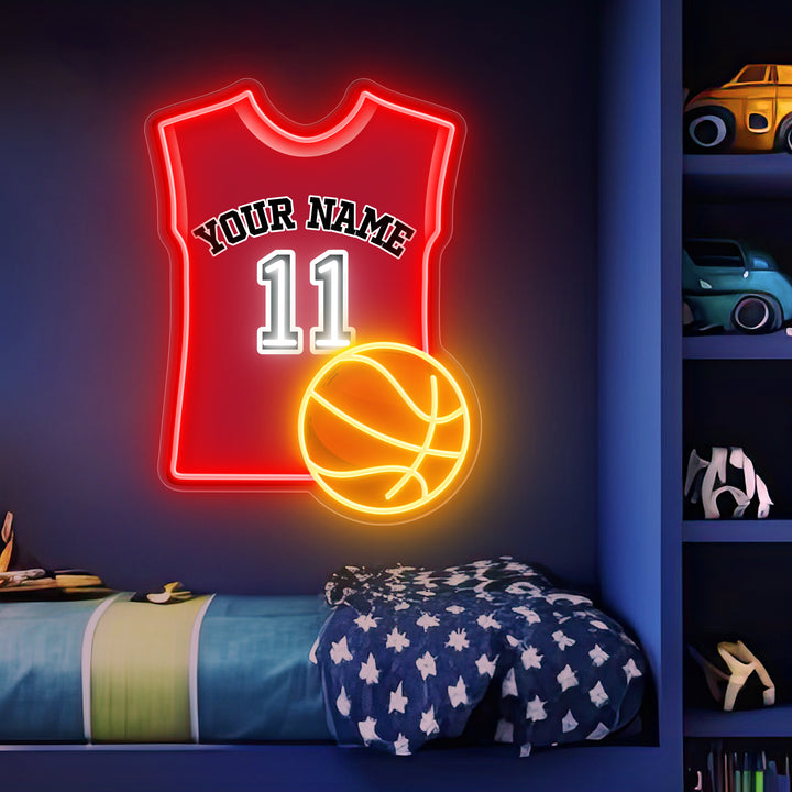 SELICOR Neon Personalized Name For All-Style Basketball  Neon Jerseys