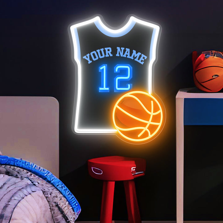 SELICOR Neon Personalized Name For All-Style Basketball  Neon Jerseys