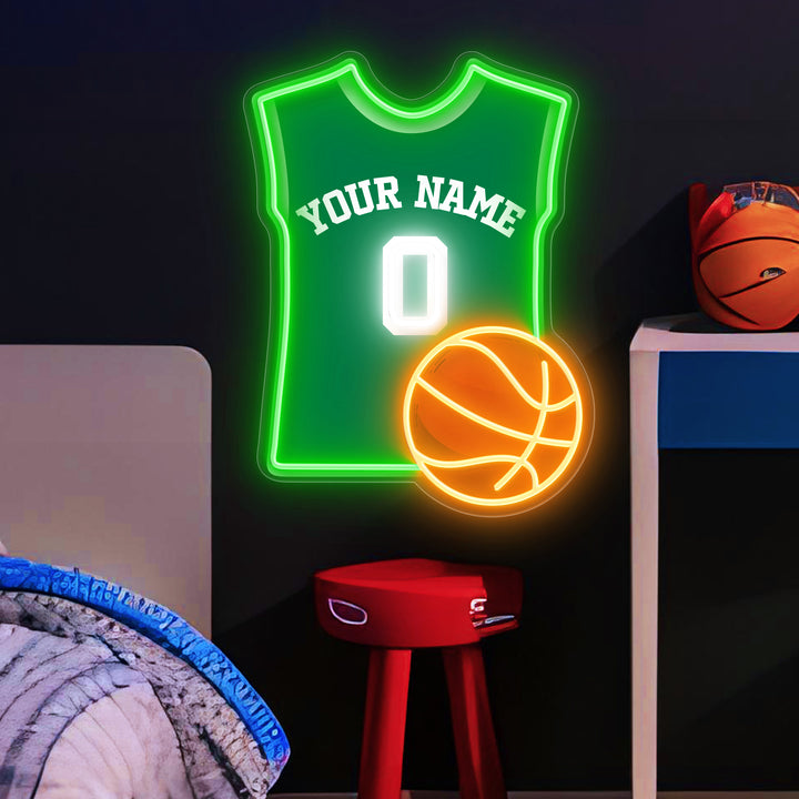 SELICOR Neon Personalized Name For All-Style Basketball  Neon Jerseys