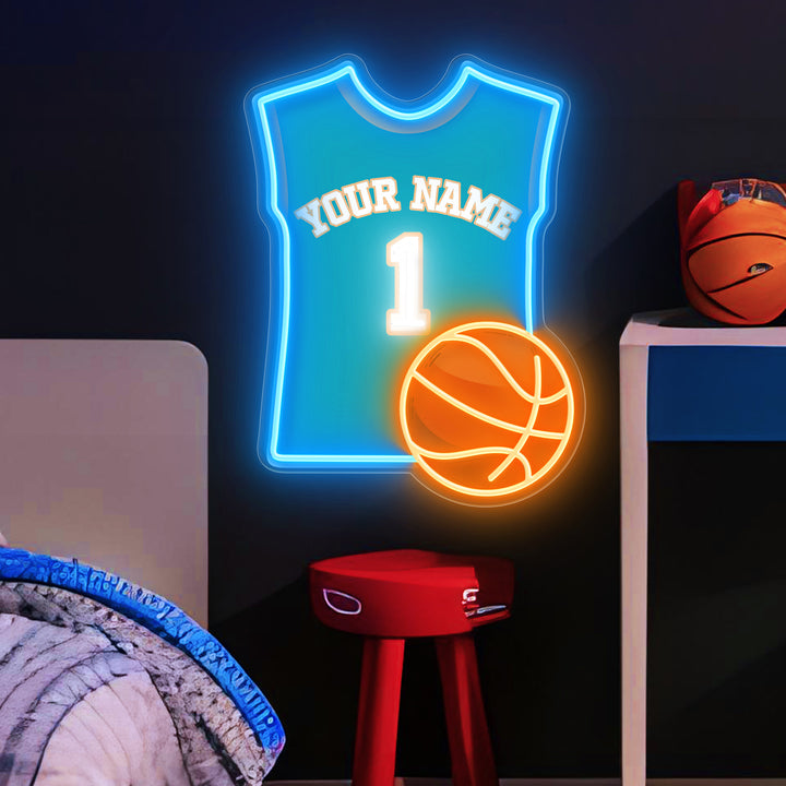 SELICOR Neon Personalized Name For All-Style Basketball  Neon Jerseys