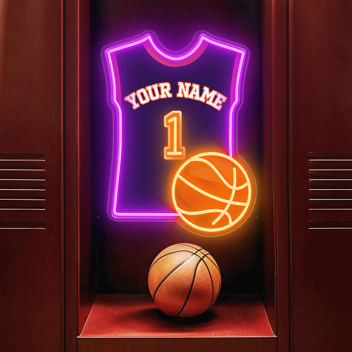 SELICOR Neon Personalized Name For All-Style Basketball  Neon Jerseys