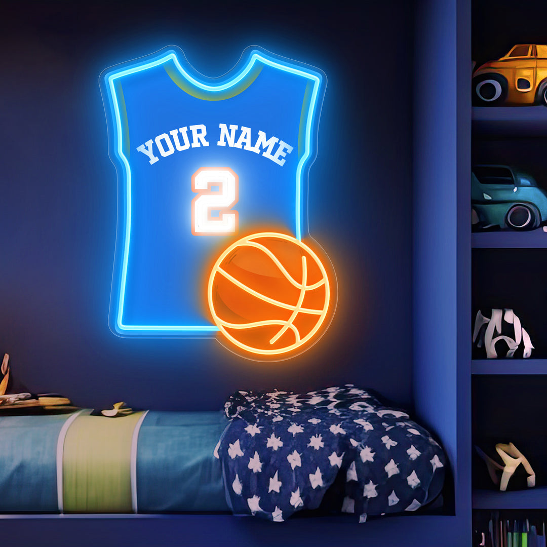 SELICOR Neon Personalized Name For All-Style Basketball  Neon Jerseys