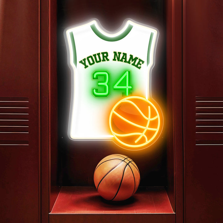 SELICOR Neon Personalized Name For All-Style Basketball  Neon Jerseys