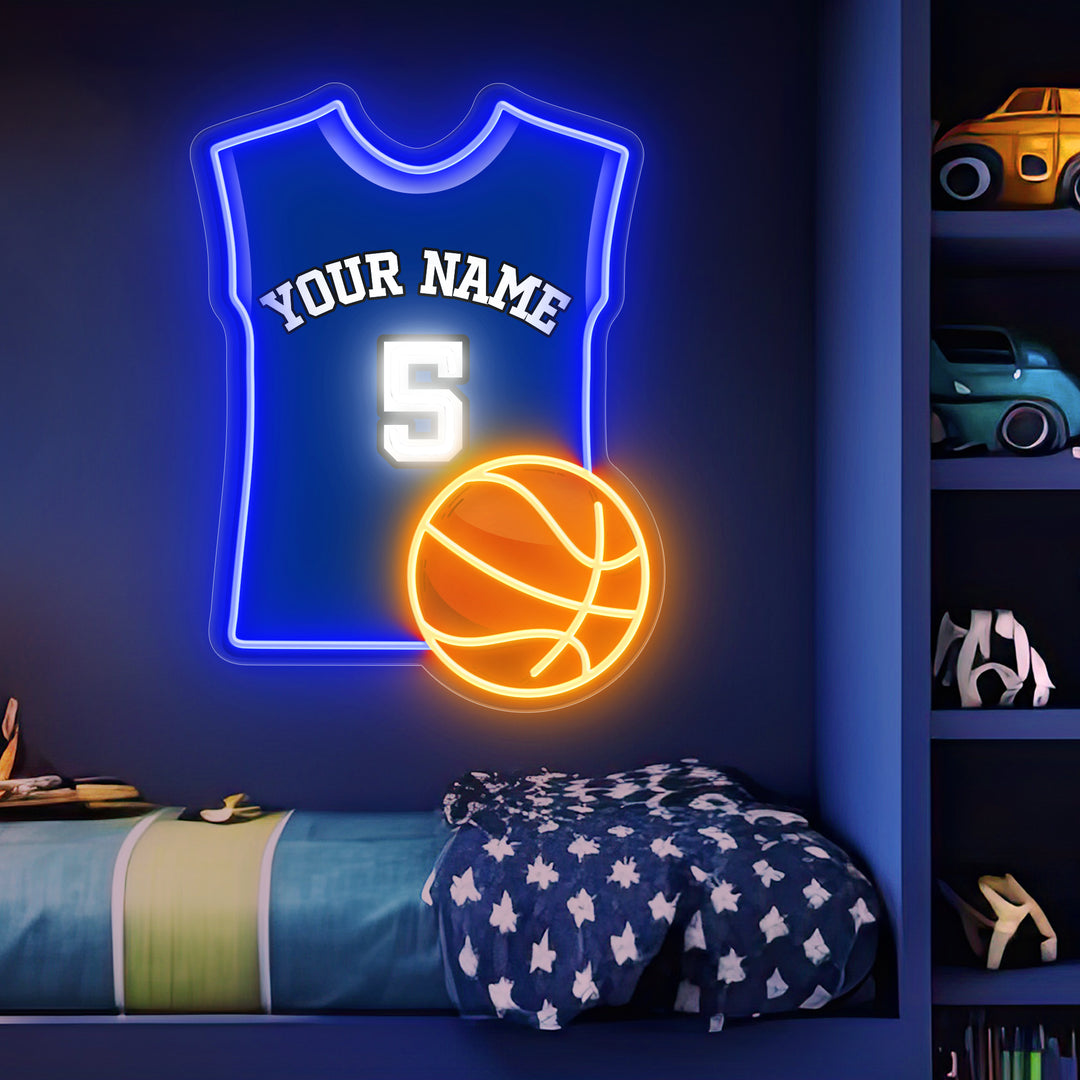 SELICOR Neon Personalized Name For All-Style Basketball  Neon Jerseys